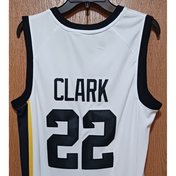 Caitlin Clark (Nike)-(Iowa)-(Hawkeyes)-(White)-(Jersey)-(New Cond.)-(Size-M)-$65 - Picture 7 of 11